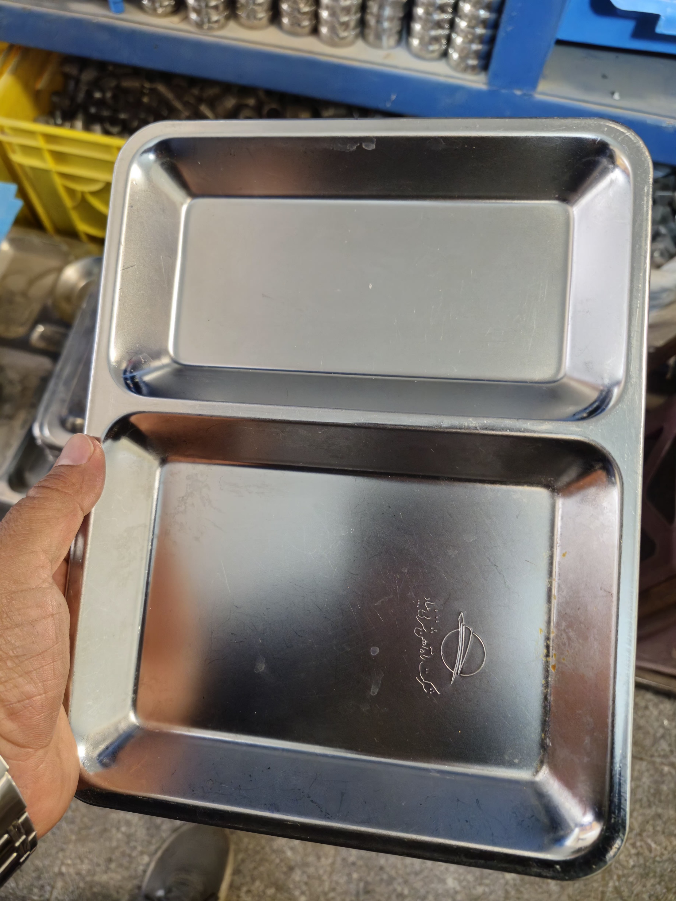 ظرف سلف سرویس ۲خانه